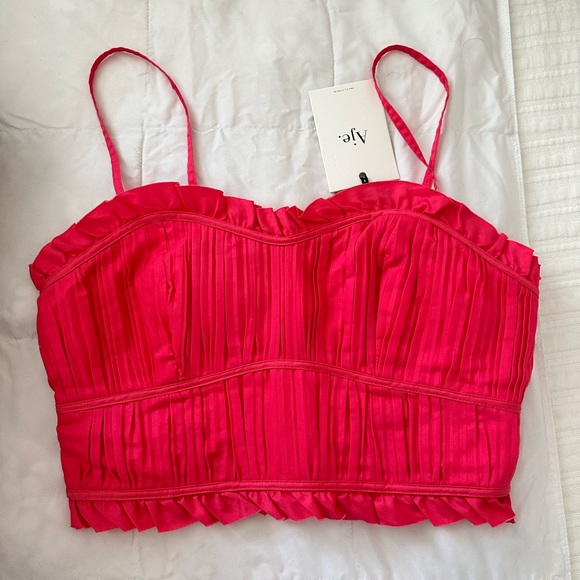 AJE Pleated Top & Midi Skirt Set - Picture 7 of 8